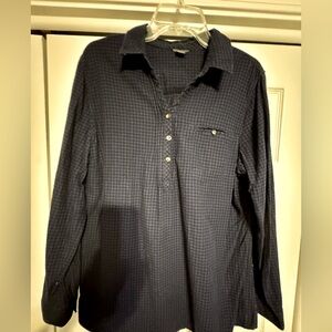 Eddie Bauer flannel tunic